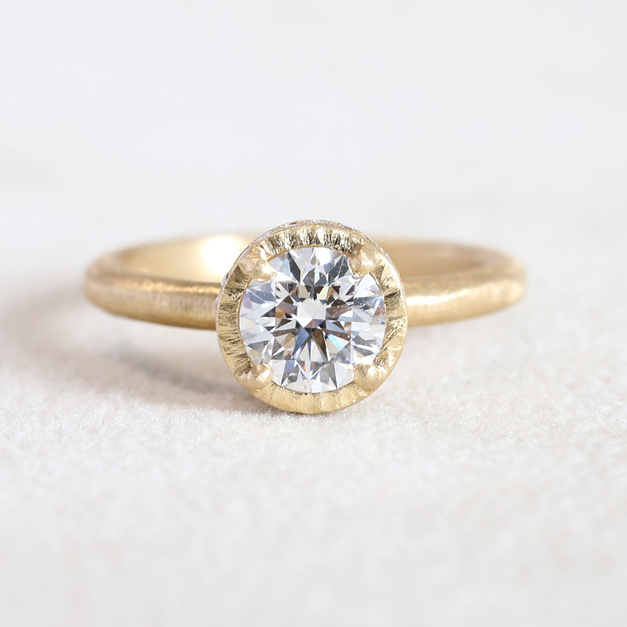 1.04ct Lab Grown diamond ring – Yasuko Azuma Jewelry