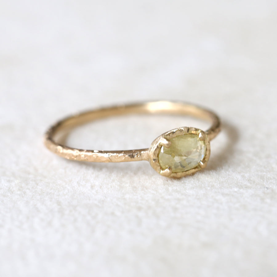 Lemon on sale diamond ring