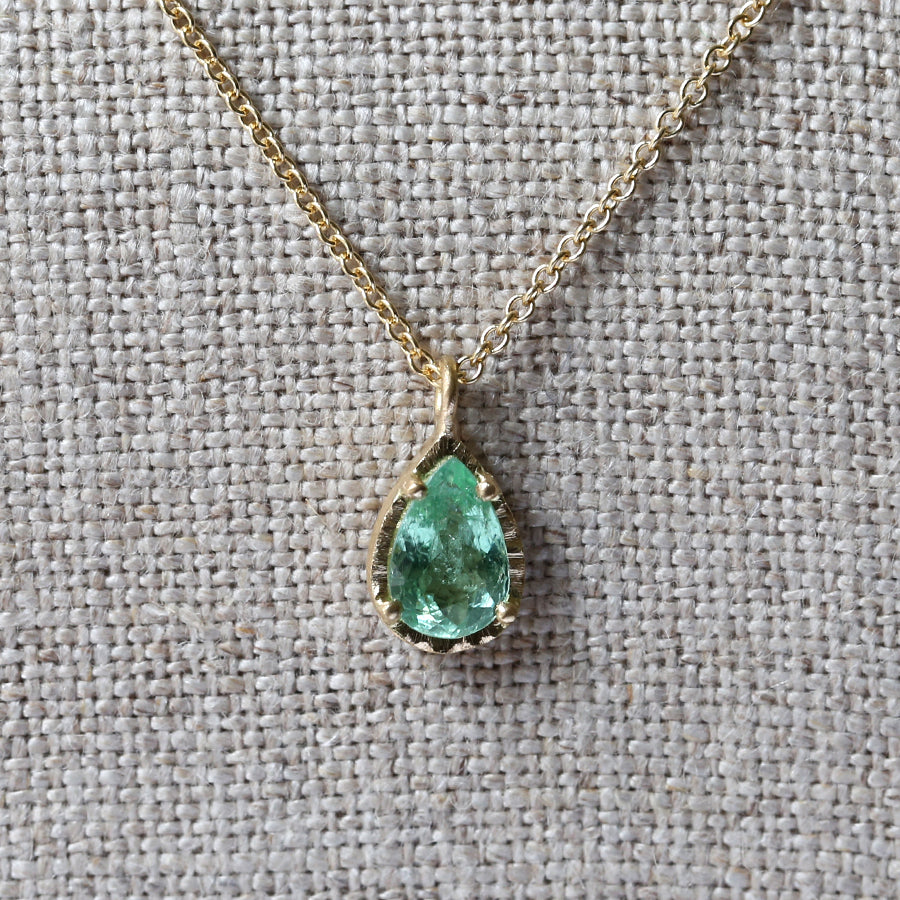 0.51ct Paraiba tourmaline necklace – Yasuko Azuma Jewelry