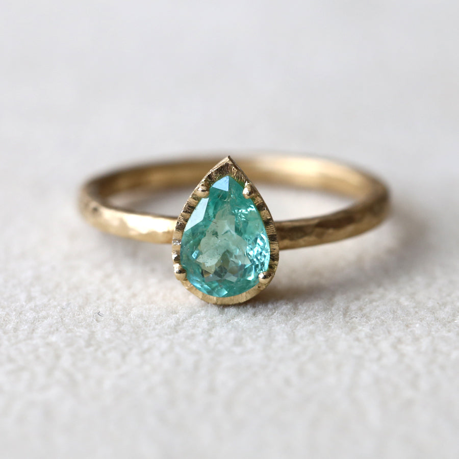 0.59ct Paraiba Tourmaline Ring – Yasuko Azuma Jewelry