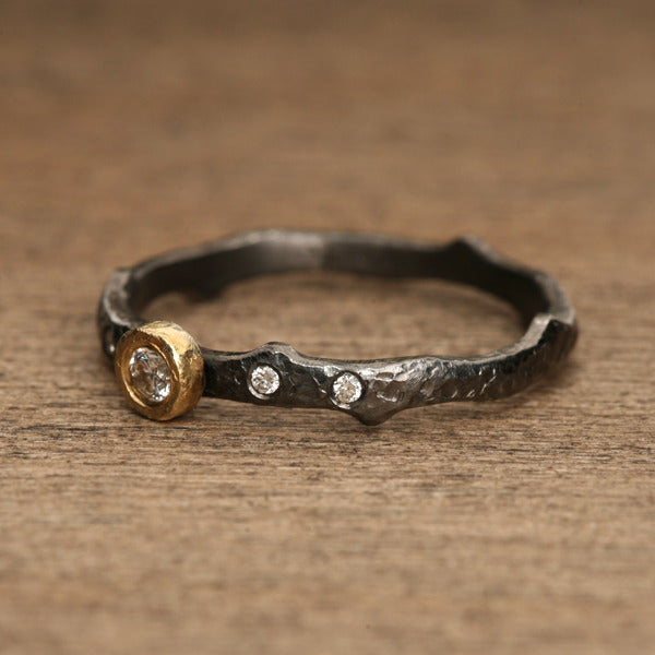 Jewelry Black Rhodium Plating Near Me Diamond Double Circle