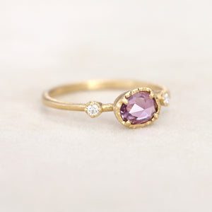 0.50ct Pink Sapphire Muguet Ring