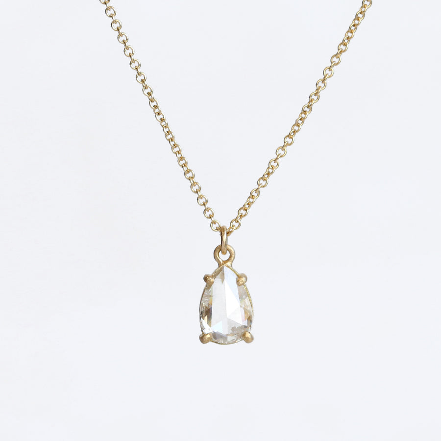 1.00ct Grey diamond necklace