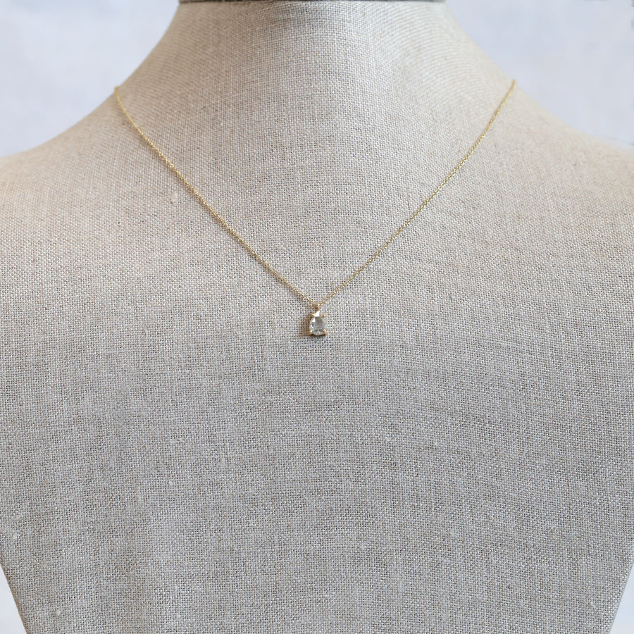 1.00ct Grey diamond necklace