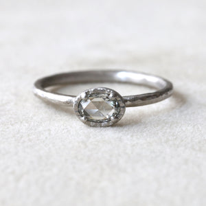 0.32ct colorless diamond ring