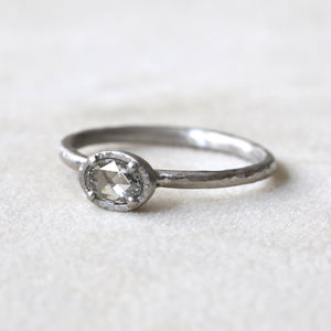 0.32ct colorless diamond ring