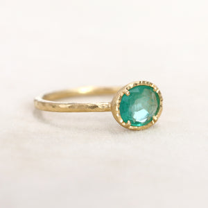 0.66ct Emerald  Ring