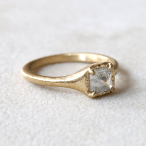1.02ct grey diamond ring