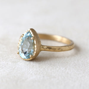 1.40ct Aquamarine Ring