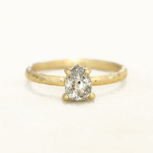 0.80ct Salt & Pepper diamond ring