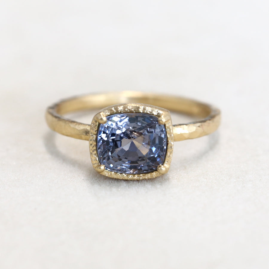 2.27ct Grey Spinel ring