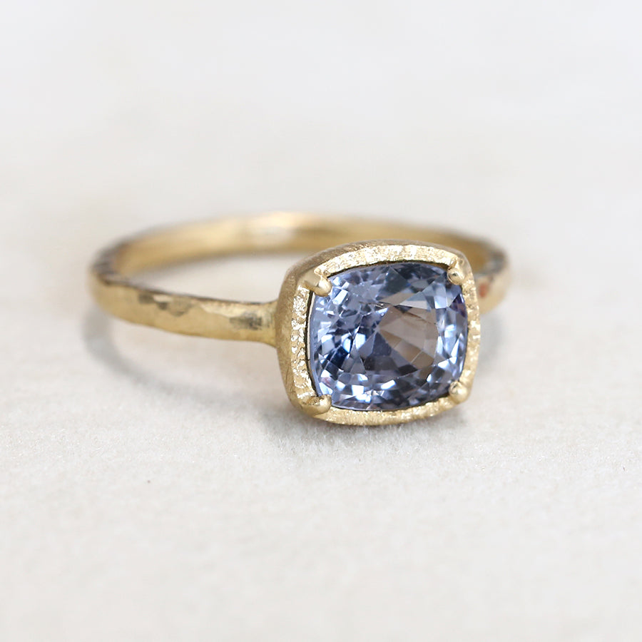 2.27ct Grey Spinel ring