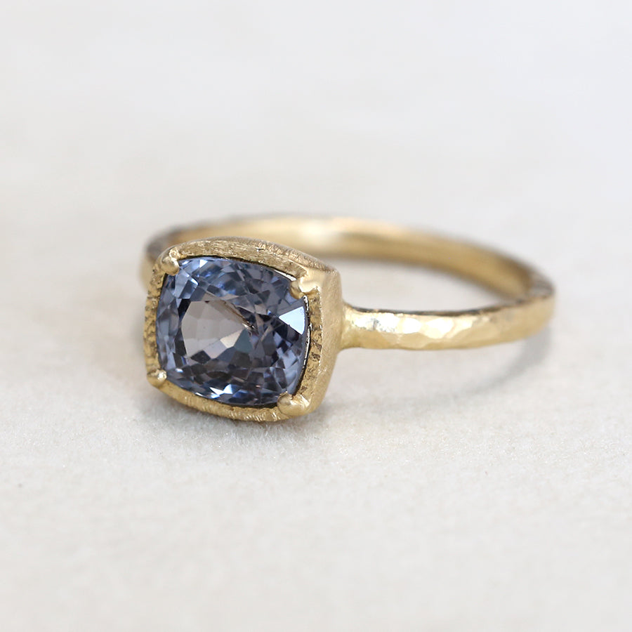 2.27ct Grey Spinel ring