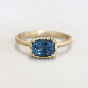 1.51ct Montana Sapphire ring