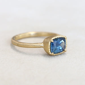 1.51ct Montana Sapphire ring