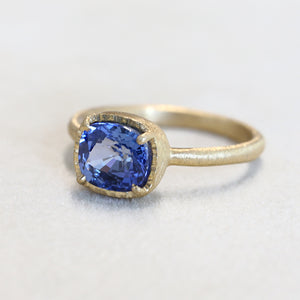 2.13ct Blue Sapphire ring