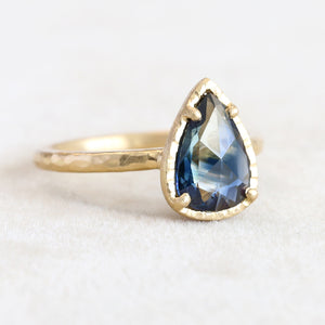 1.58ct Australian Blue Sapphire ring