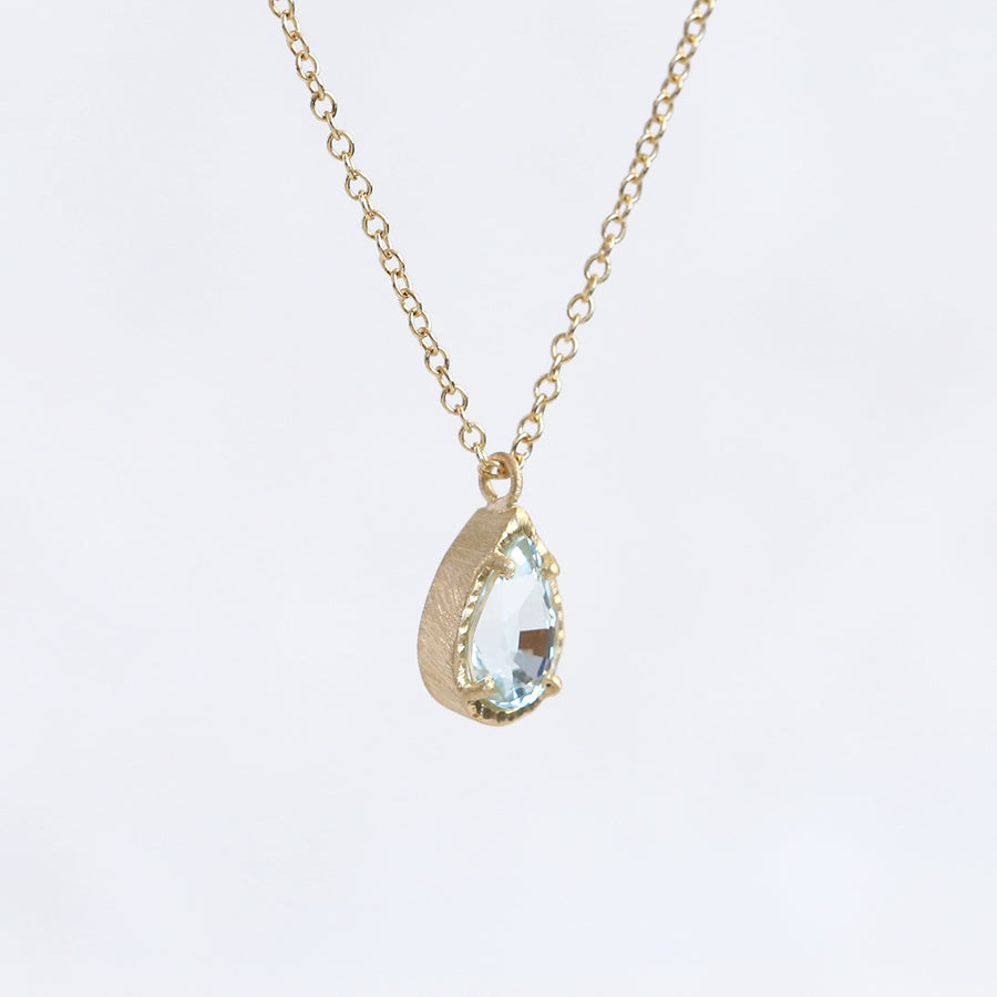 1.33ct Aquamarine necklace