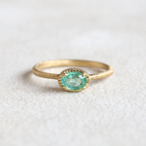 0.48ct Paraiba tourmaline ring