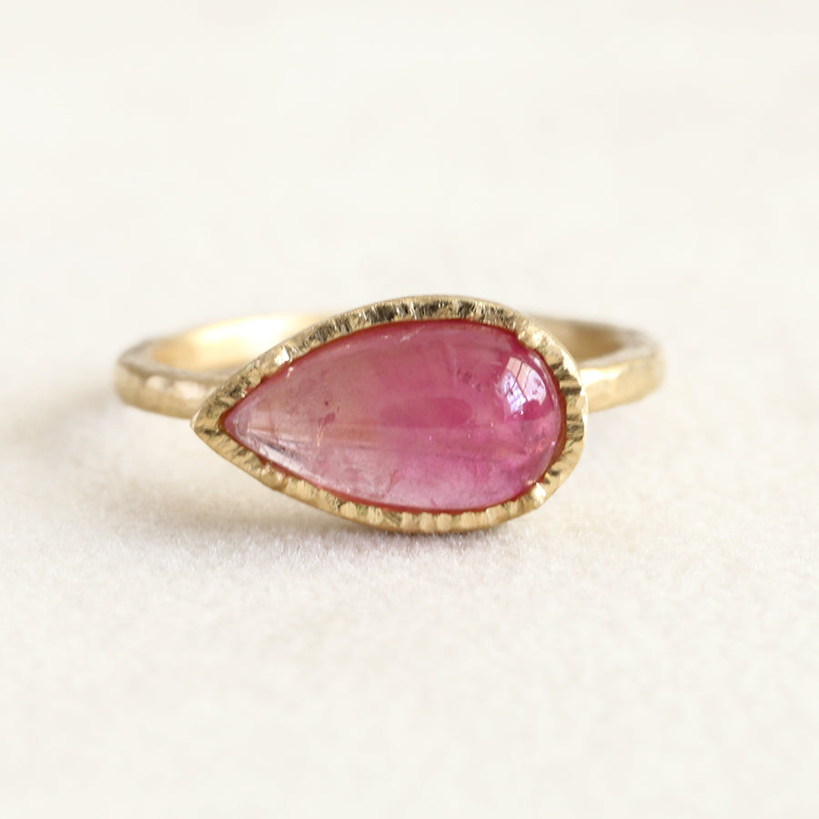 2.26ct Pink tourmaline ring