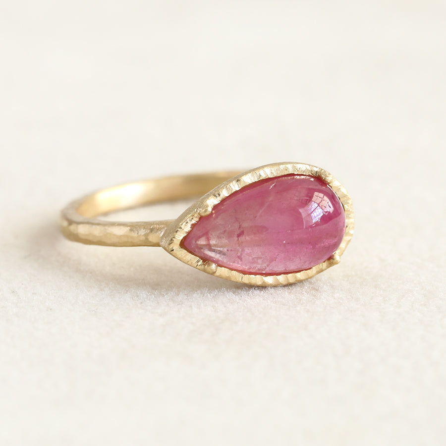 2.26ct Pink tourmaline ring