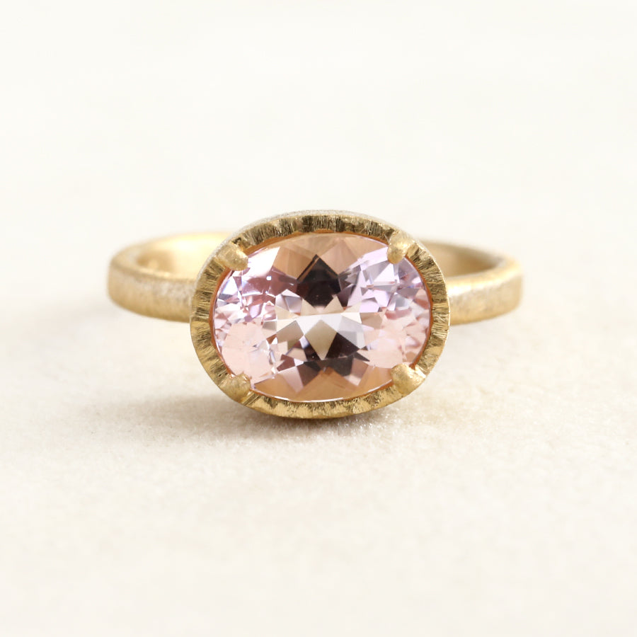 2.28ct Morganite ring
