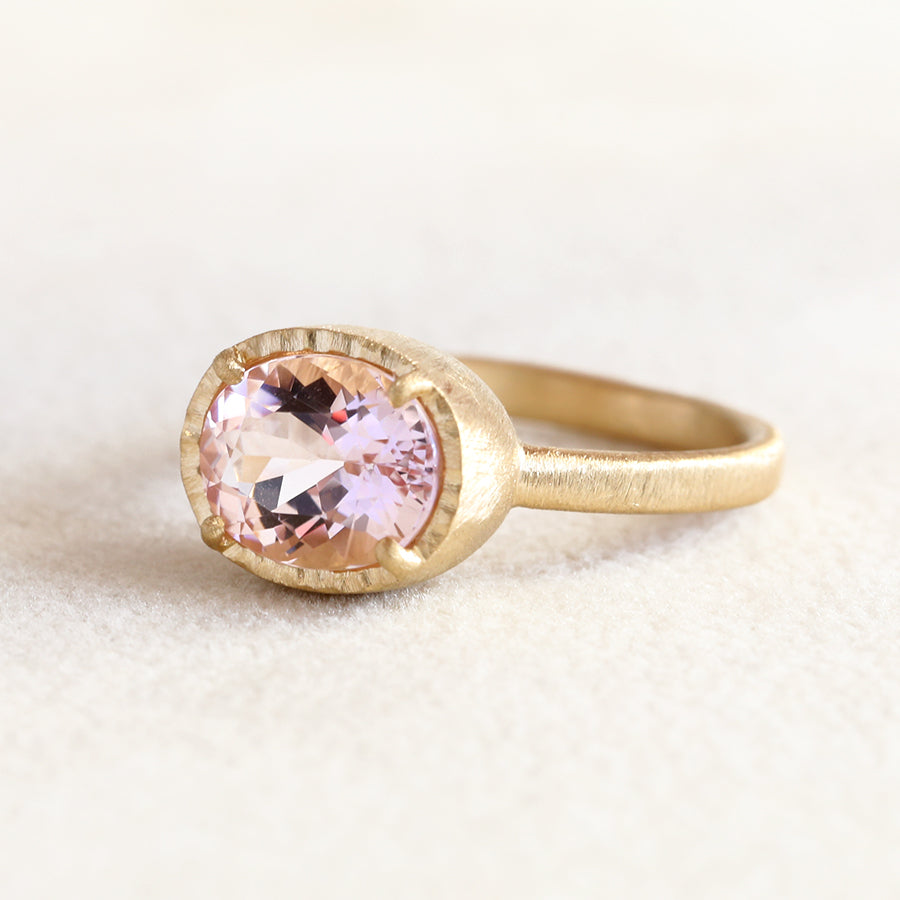 2.28ct Morganite ring