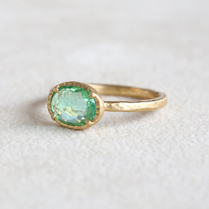 0.93ct Paraiba tourmaline ring
