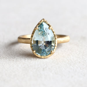 3.51ct Aquamarine ring