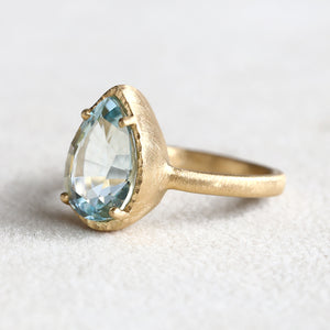 3.51ct Aquamarine ring