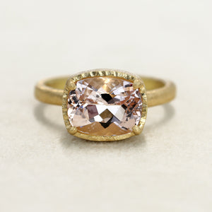2.96ct Morganite ring