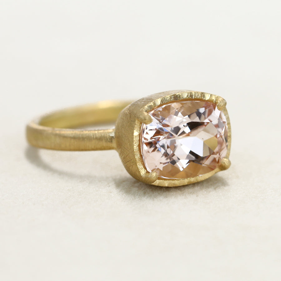 2.96ct Morganite ring