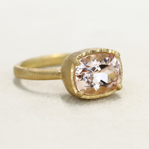 2.96ct Morganite ring