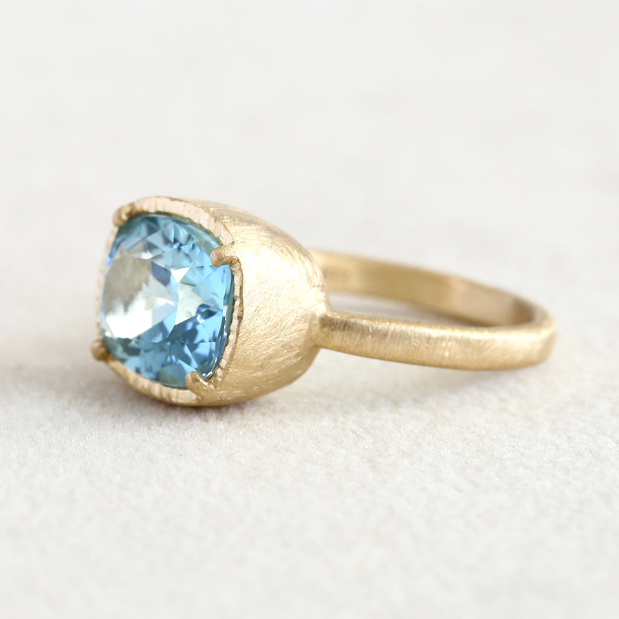 3.06ct Aquamarine ring