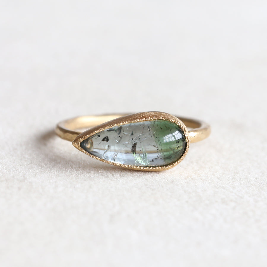 2.70ct two-tone tourmaline ring
