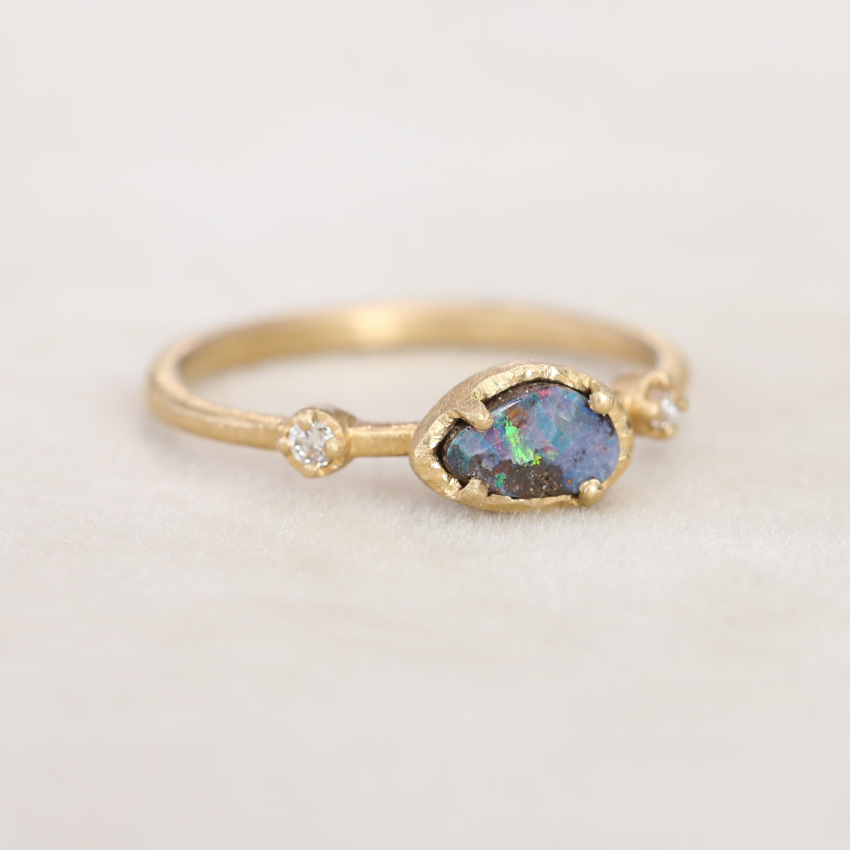 Opal Muguet Ring