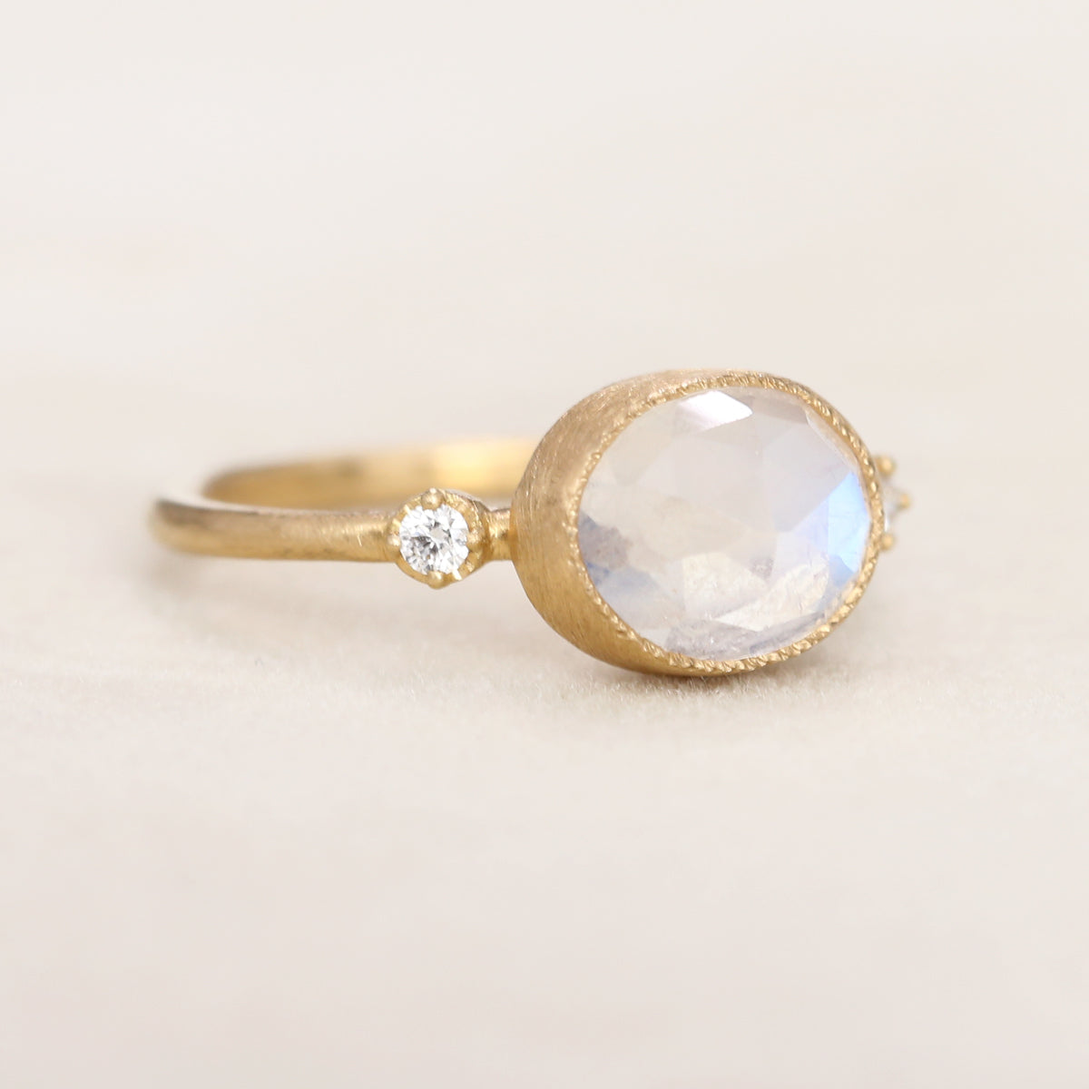 Moonstone ring