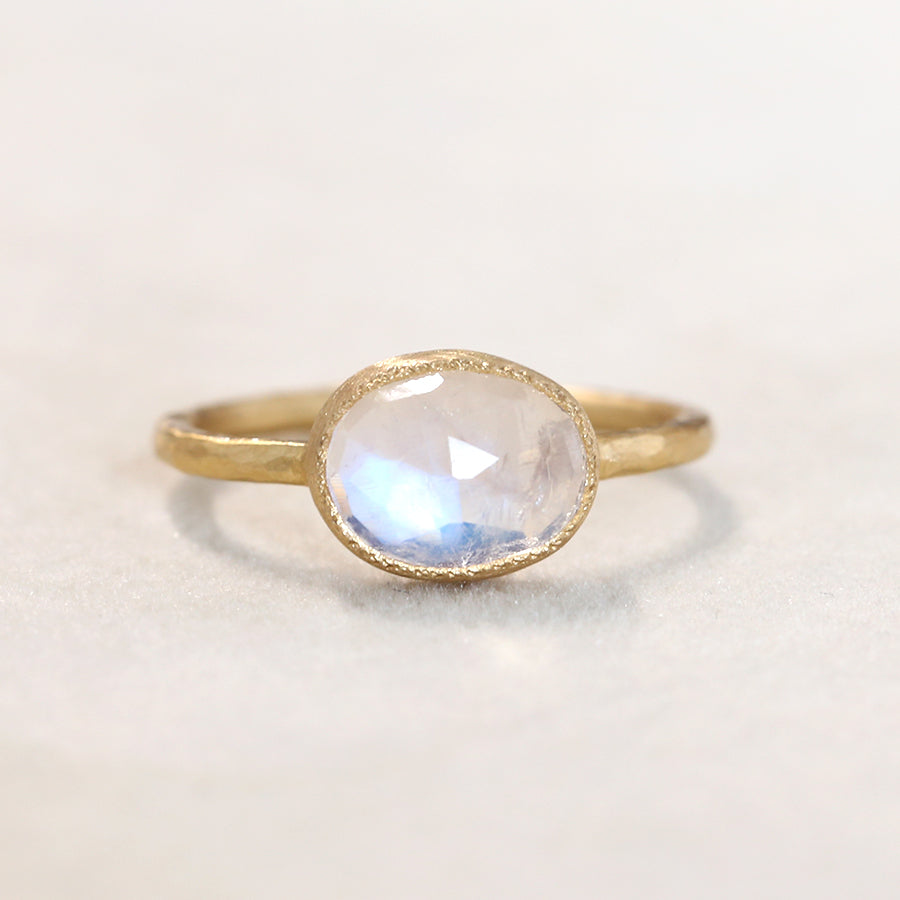 Oval Moonstone Ring