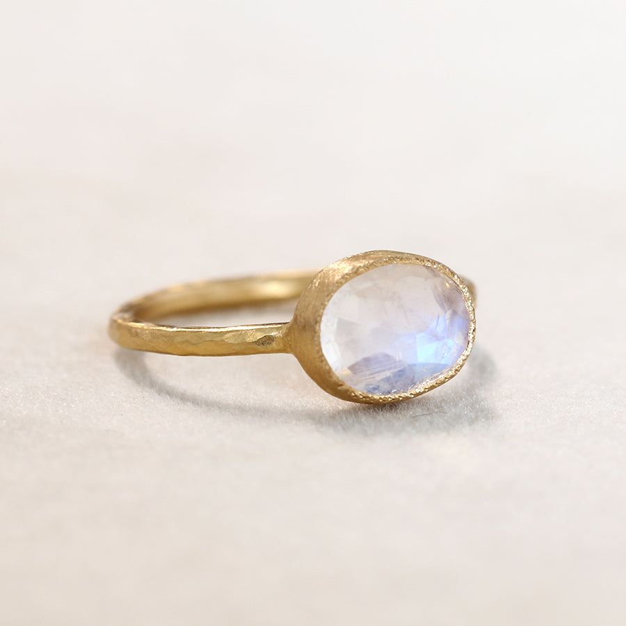 Oval Moonstone Ring