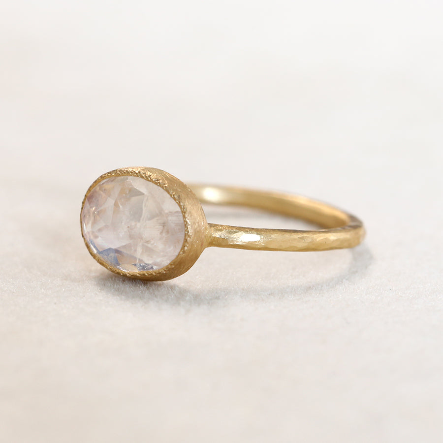 Oval Moonstone Ring