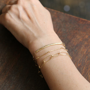 Textured stick bracelet