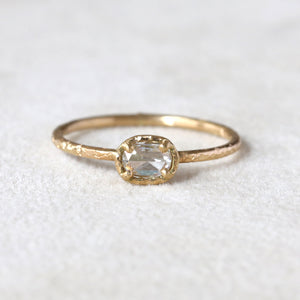 0.17ct colorless diamond ring