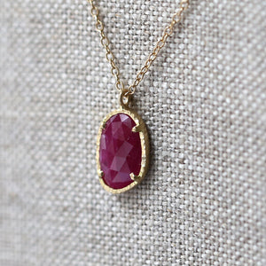 1.50ct ruby necklace