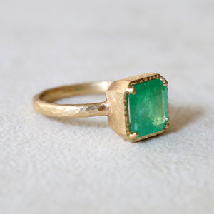2.41ct Colombian Emerald Ring