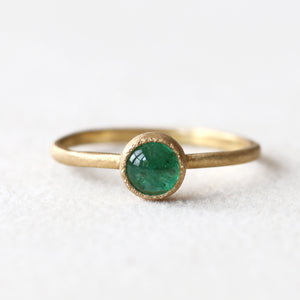 0.50ct emerald ring