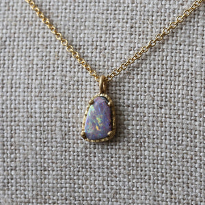Australian boulder opal necklace 3