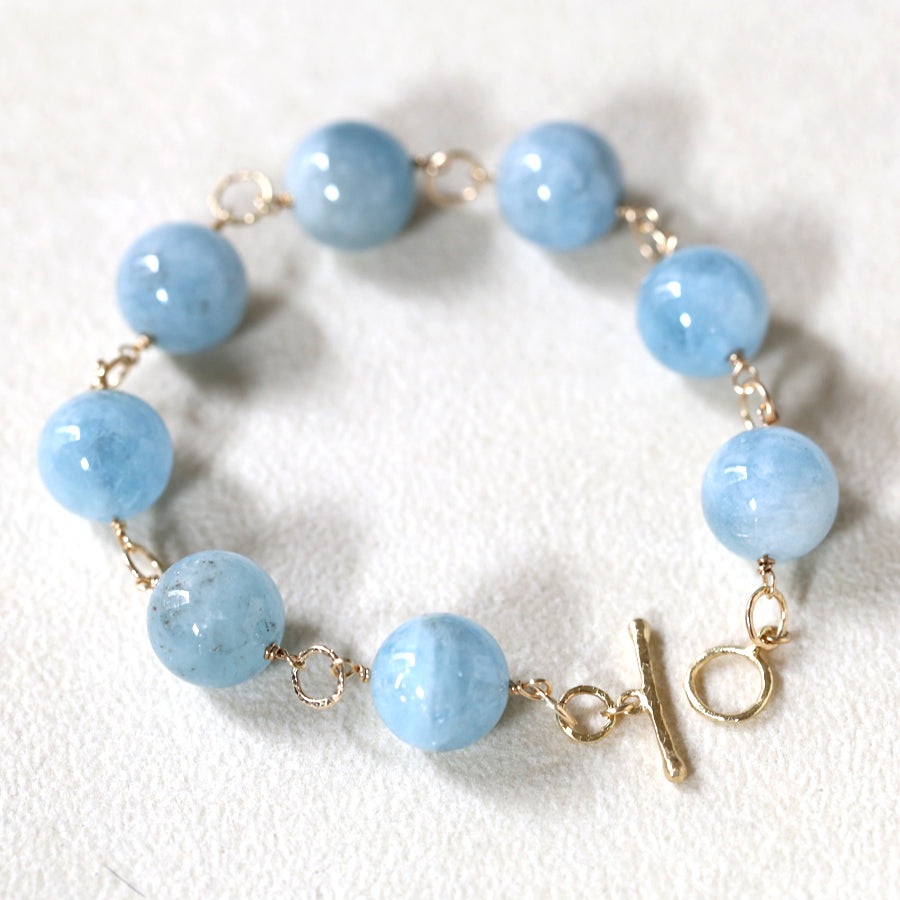 Milky Aqua bracelet