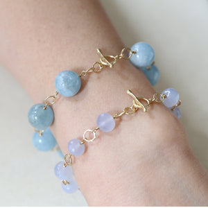Milky Aqua bracelet