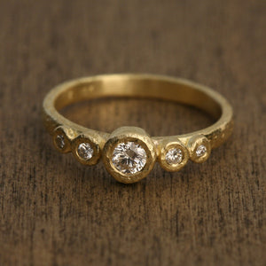 Five Bezel Ring