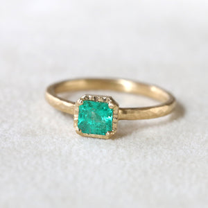0.59ct Colombian Emerald Ring – Yasuko Azuma Jewelry